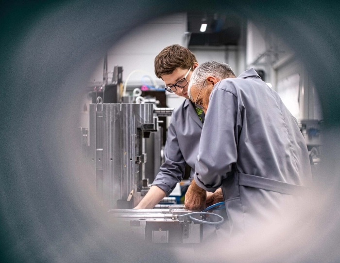 German machine tool documentation prepared for English translation